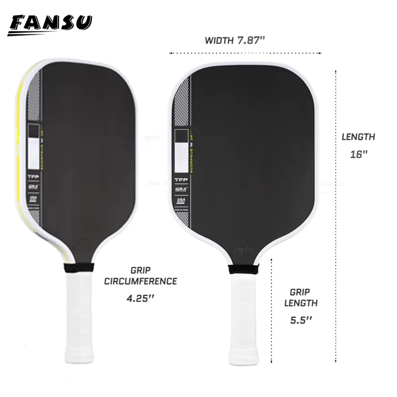 NEW Gen 4 Pickle Ben Johns Perseus Pro IV 16mm Pickleball Paddle GEN 4 TFP Foam Core With Toray T700 Carbon Fiber Surface